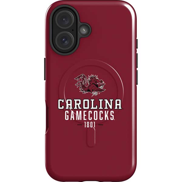 University of South Carolina Gamecocks Red iPhone 16 Plus Magsafe Impact Case