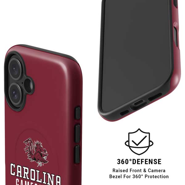 University of South Carolina Gamecocks Red iPhone 16 Plus Magsafe Impact Case