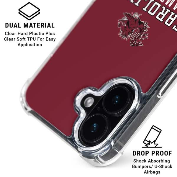 University of South Carolina Gamecocks Red iPhone 17 MagSafe Case