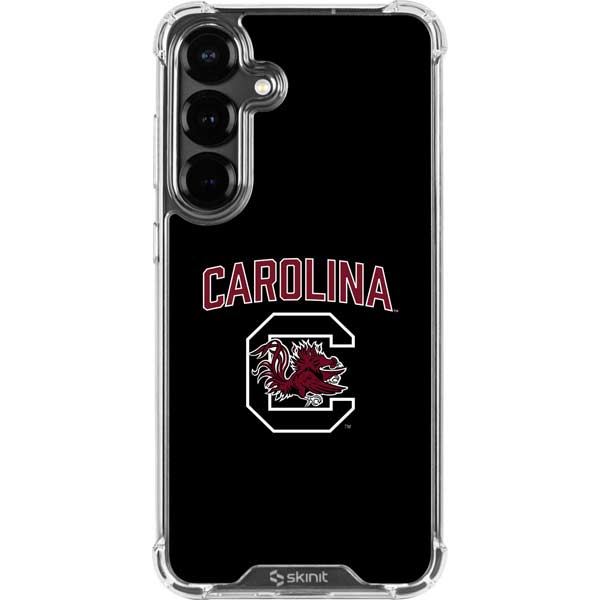 University of South Carolina Athletic Text & Logo Galaxy S26 Plus Clear Case