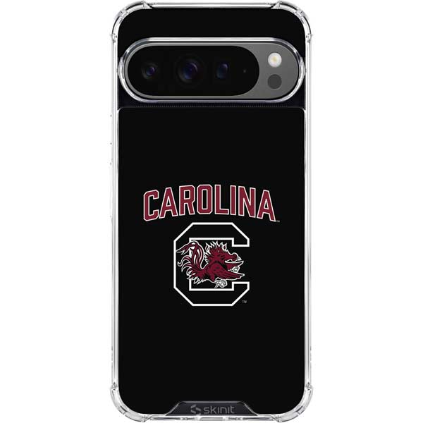 University of South Carolina Athletic Text & Logo Google Pixel 10 Pro Clear Case