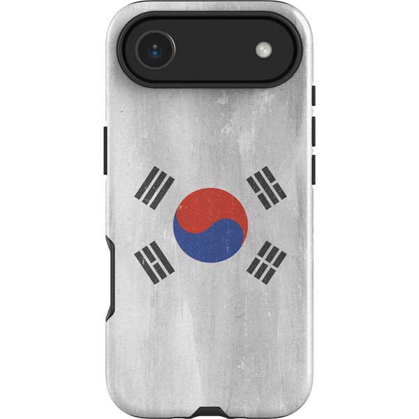 South Korean Flag Distressed iPhone 17 Air Impact Case