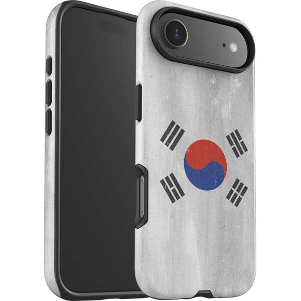 South Korean Flag Distressed iPhone 17 Air Impact Case