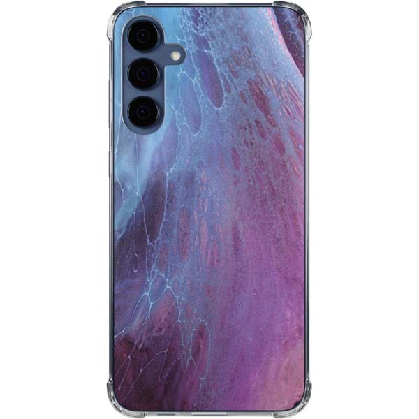 Space Marble Galaxy A35 5G Clear Case