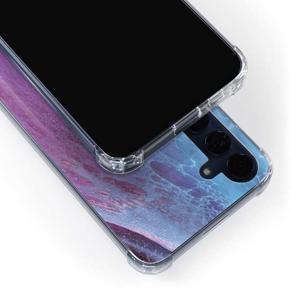 Space Marble Galaxy A35 5G Clear Case