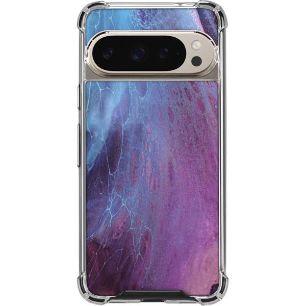 Space Marble Pixel 9 Pro XL Clear Case