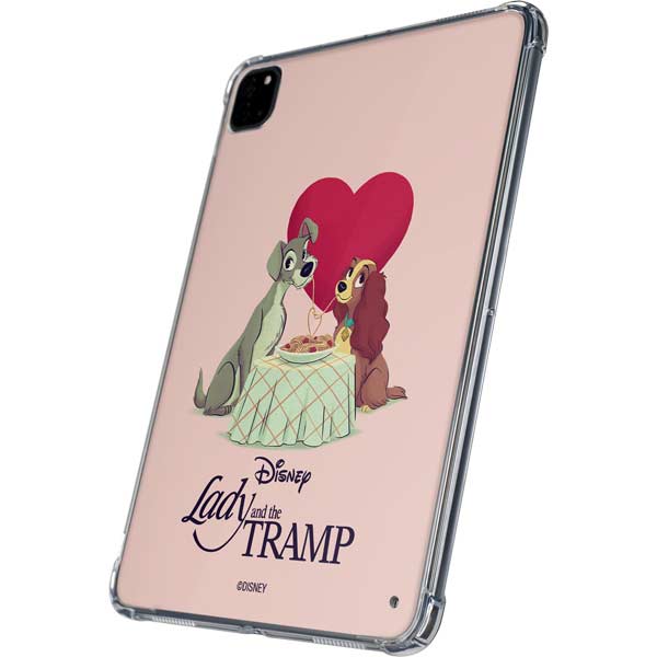 Disney Lady & The Tramp Spaghetti Dinner iPad Pro 11in (2024) Clear Case