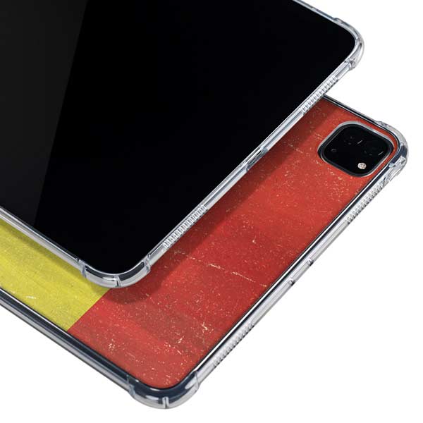 Spain Flag Distressed iPad Pro 11in (2024) Clear Case