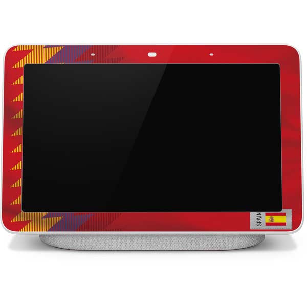 Spain Soccer Flag Google Home Hub Skin