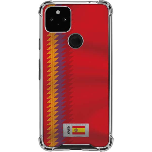 Spain Soccer Flag Pixel Cases