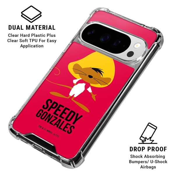 Looney Tunes Speedy Gonzales Identity Google Pixel 10 Pro XL Clear Case