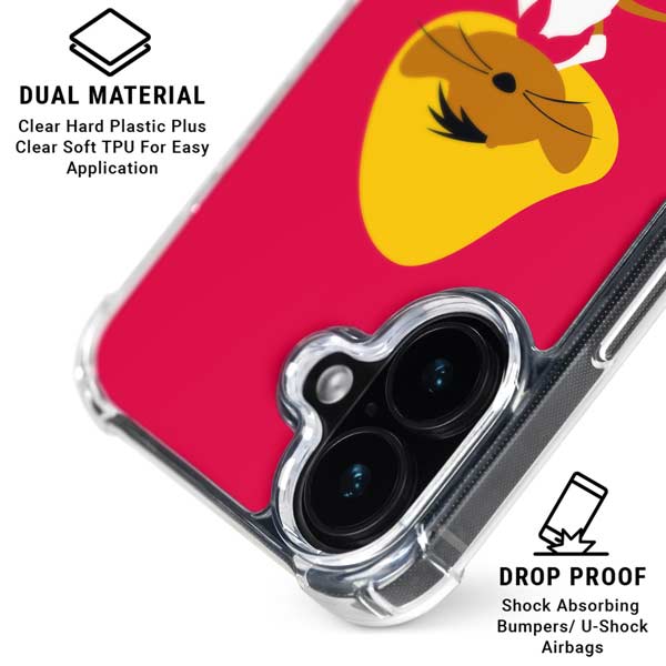 Looney Tunes Speedy Gonzales Identity iPhone 17 Clear Case