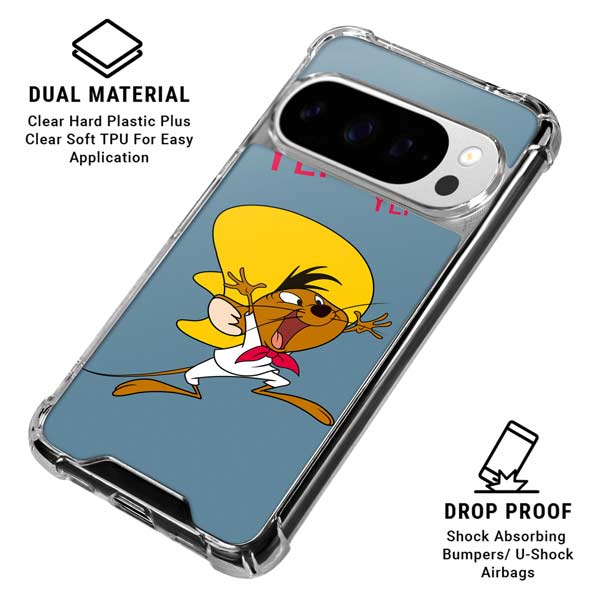 Looney Tunes Speedy Gonzales -Yepa! Yepa! Google Pixel 10 Pro XL Clear Case