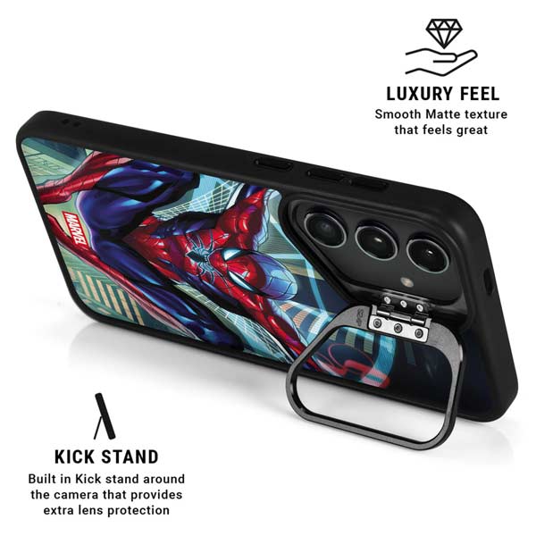 Marvel Spiderman Spiderman Armor MK IV Galaxy S26 Plus Kickstand Case