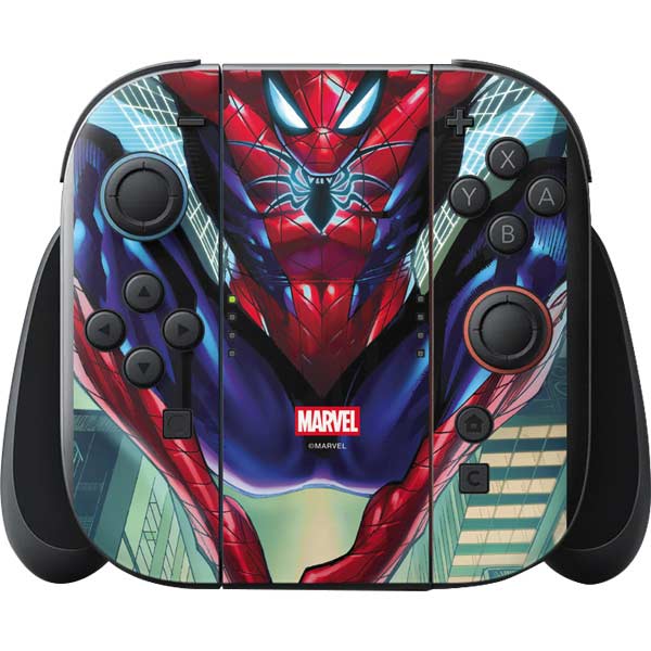 Marvel Spiderman Spiderman Armor MK IV Nintendo Switch 2 (2025) with Joy-Con Skin