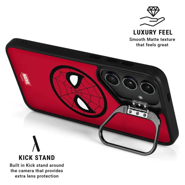 Marvel Spiderman Spiderman Emblem Galaxy S26 Kickstand Case