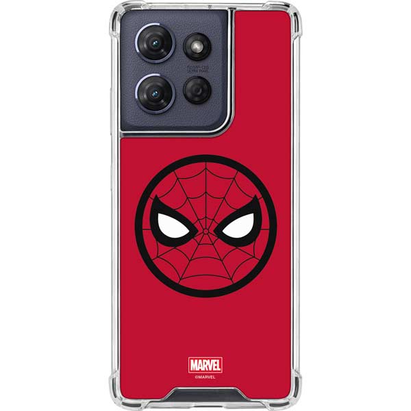 Marvel Spiderman Spiderman Emblem Moto G Play 5G (2025) Clear Case