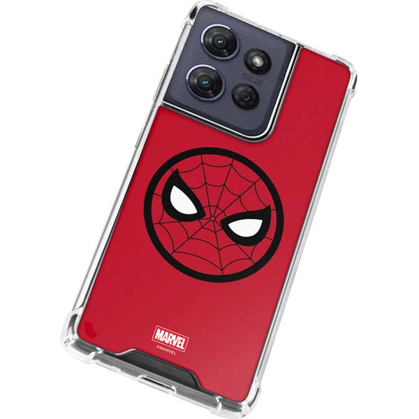 Marvel Spiderman Spiderman Emblem Moto G Play 5G (2025) Clear Case