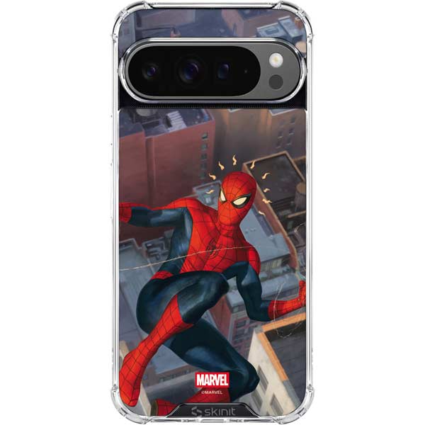 Marvel Spiderman Spidey Sense Google Pixel 10 Pro XL Clear Case
