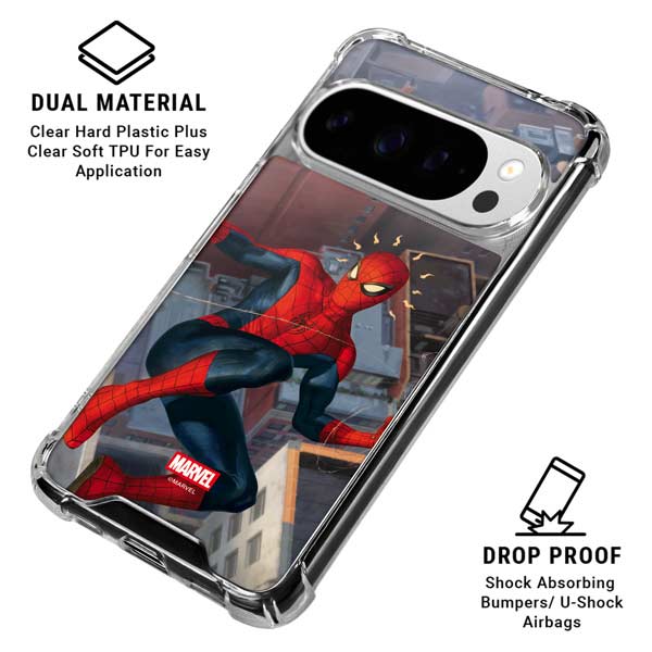 Marvel Spiderman Spidey Sense Google Pixel 10 Pro XL Clear Case
