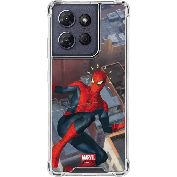 Marvel Spiderman Spidey Sense Moto G 5G (2025) Clear Case