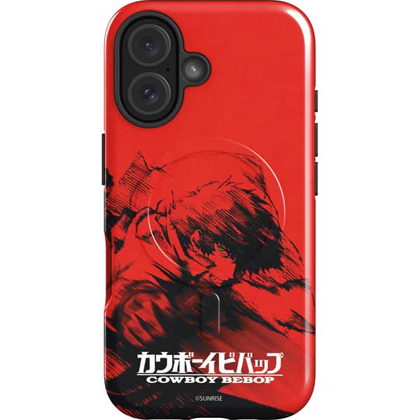 Cowboy Bebop Spike Poster iPhone 16 Magsafe Impact Case