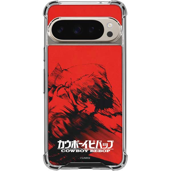 Cowboy Bebop Spike Poster Pixel 9 Pro XL Clear Case