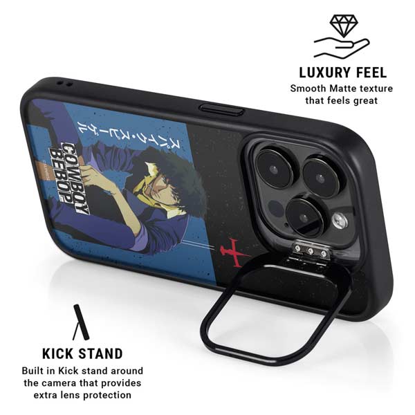 Cowboy Bebop Spike Spiegel iPhone 14 Pro Kickstand Case