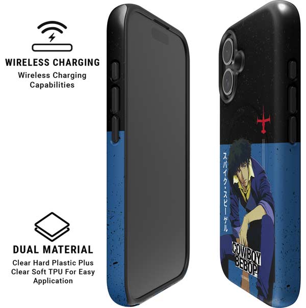 Cowboy Bebop Spike Spiegel iPhone 16 Magsafe Impact Case