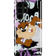 Looney Tunes Splatter Paint Tasmanian Devil Galaxy Cases