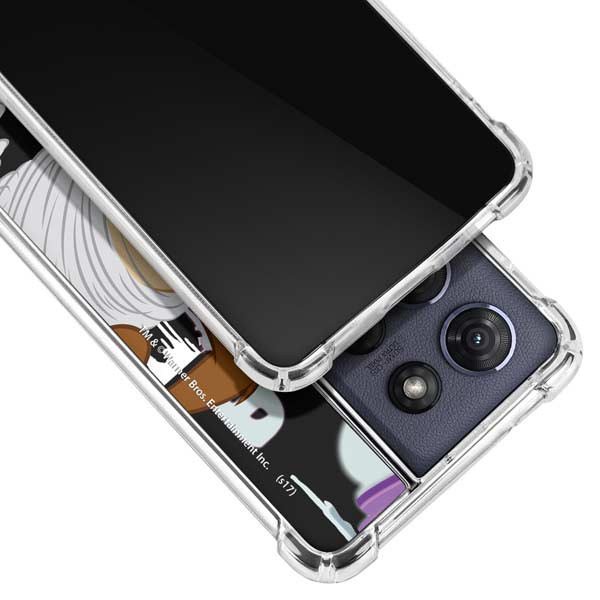 Looney Tunes Splatter Paint Tasmanian Devil Moto G 5G (2025) Clear Case