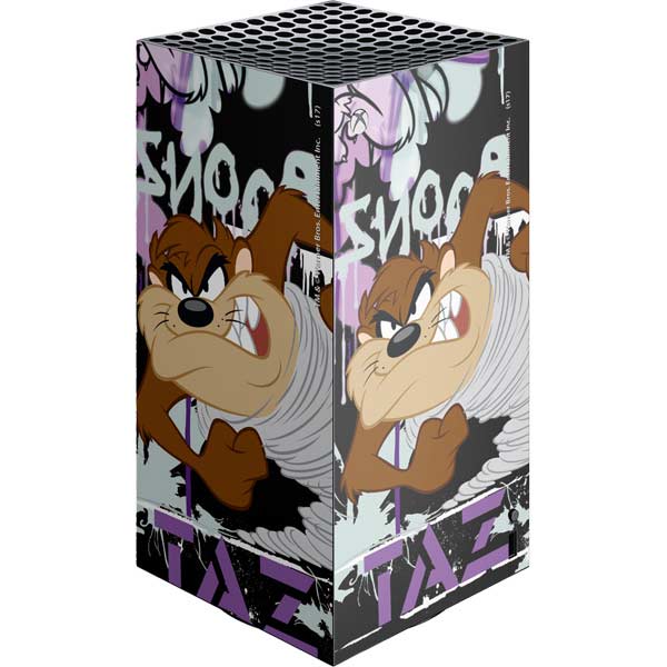 Looney Tunes Splatter Paint Tasmanian Devil Xbox Series X Skins