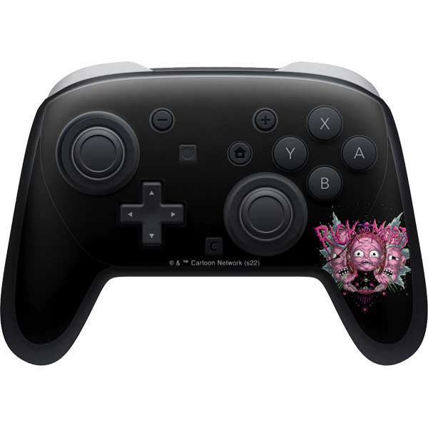 Adult Swim Rick and Morty Split Head Rick Nintendo Switch 2 (2025) Pro Controller Skin
