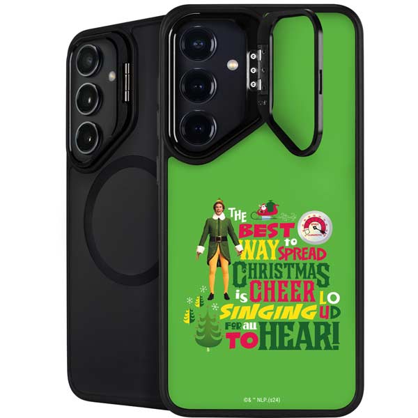 Elf Spread Christmas Cheer Galaxy S26 Plus Kickstand Case