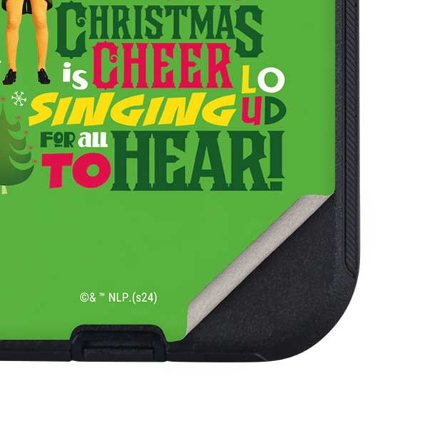 Elf Spread Christmas Cheer Otterbox Defender iPhone Skin