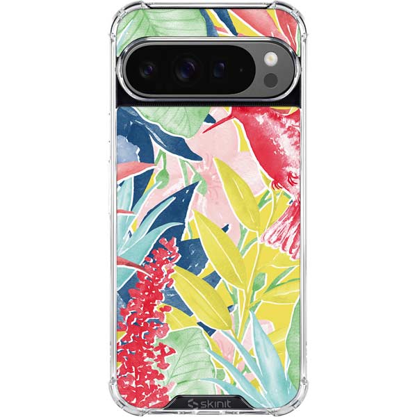 Spring Bird of Paradise Google Pixel 10 Pro XL Clear Case