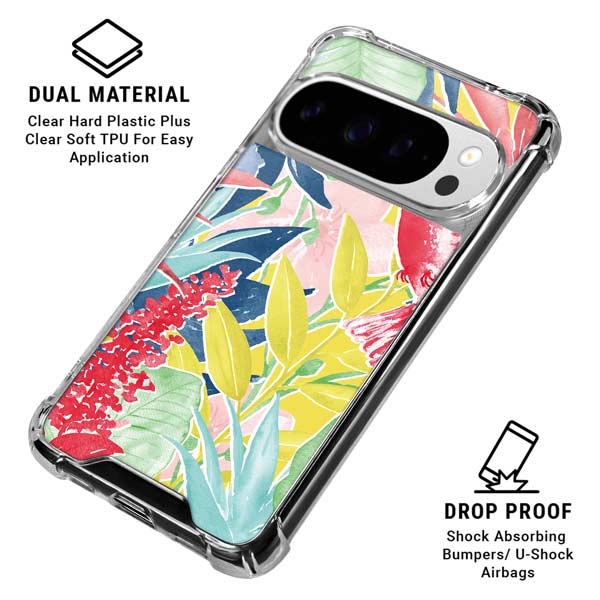 Spring Bird of Paradise Google Pixel 10 Pro XL Clear Case