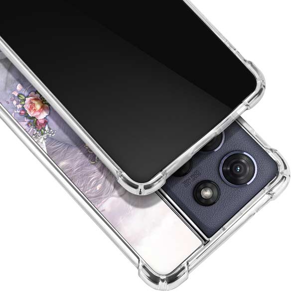 Spring Flight Unicorn by Laurie Prindle Moto G Power 5G (2025) Clear Case