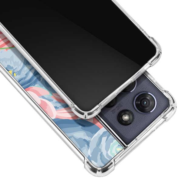 Spring Floral Moto G 5G (2025) Clear Case