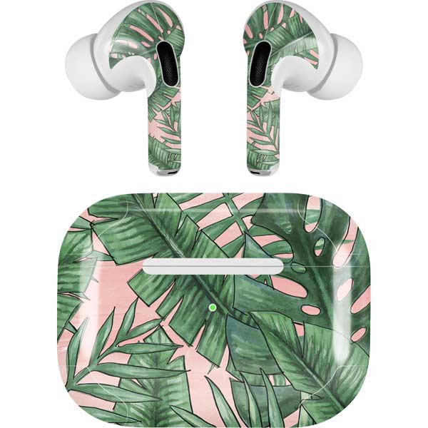 Spring Palm Leaves AirPods Skins