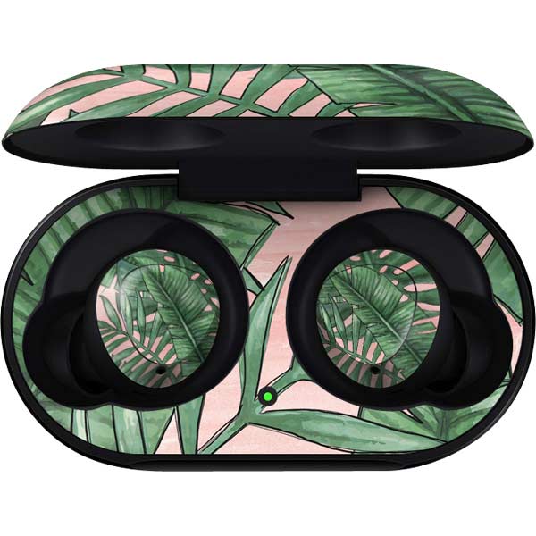 Spring Palm Leaves Galaxy Buds Skin