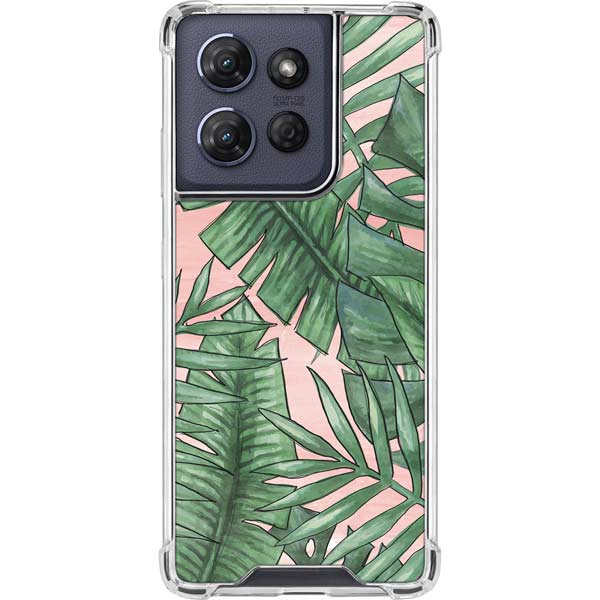 Spring Palm Leaves Moto G Power 5G (2025) Clear Case