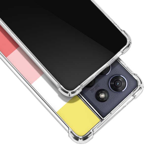 Spring Stripes Moto G Play 5G (2025) Clear Case