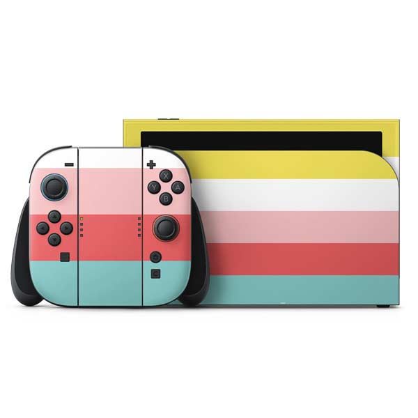 Spring Stripes Nintendo Skins