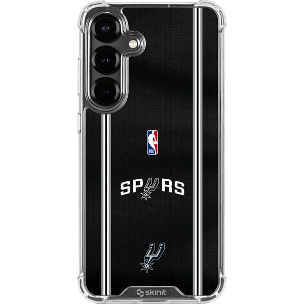 NBA San Antonio Spurs Jersey Galaxy S26 Clear Case