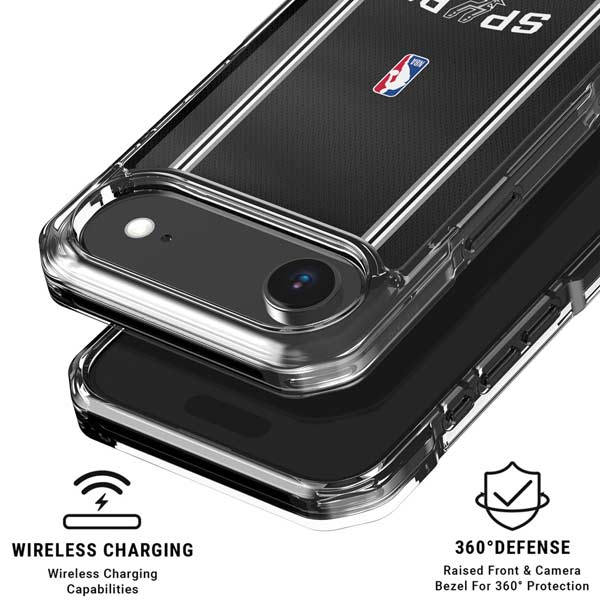 NBA San Antonio Spurs Jersey iPhone 17 Air Clear Case