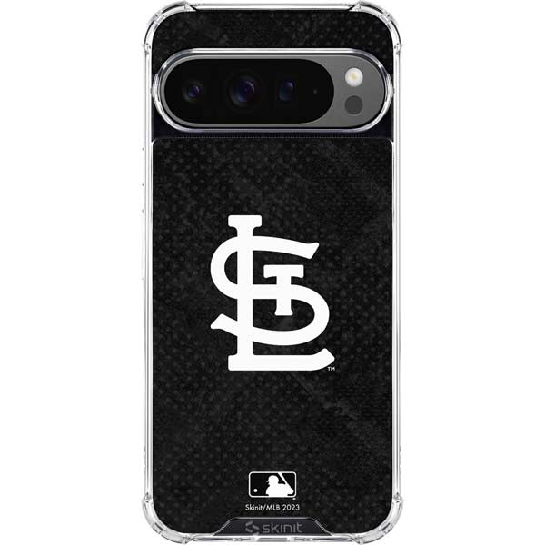 MLB St Louis Cardinals Dark Wash Google Pixel 10 Pro Clear Case