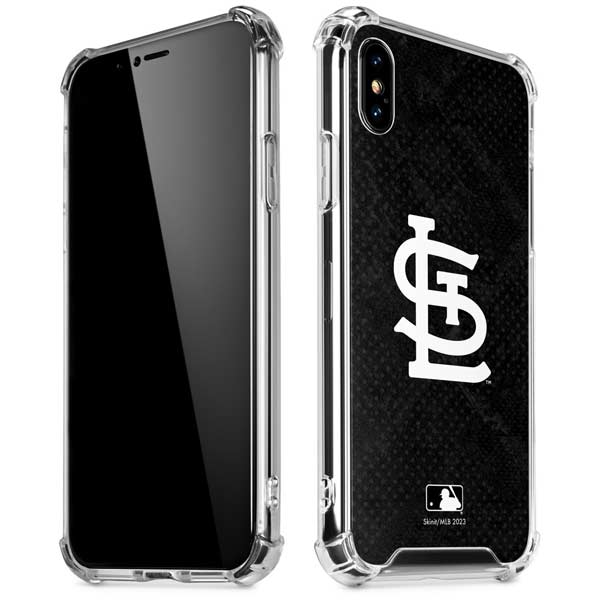 MLB St Louis Cardinals Dark Wash iPhone X/XS Clear Case