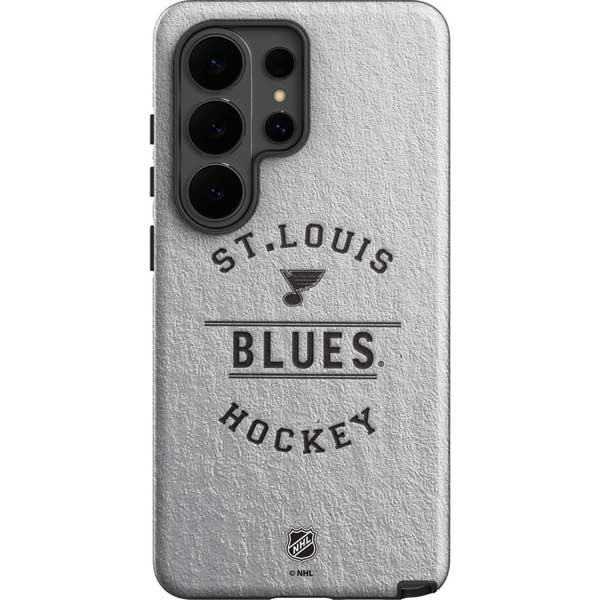 NHL St. Louis Blues Black Text Galaxy S26 Ultra Impact Case
