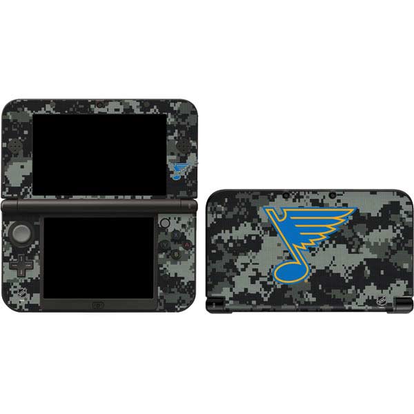 NHL St. Louis Blues Camo 3DS XL 2015 Skin